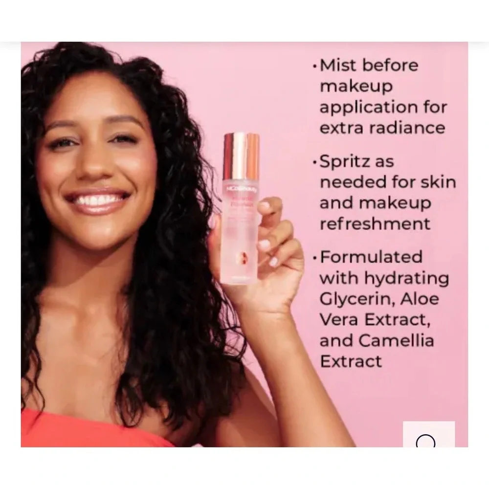 MCoBeauty Mini Miracle Flawless Setting Spray Alcohol-Free 30ml Lot of 2 NEW